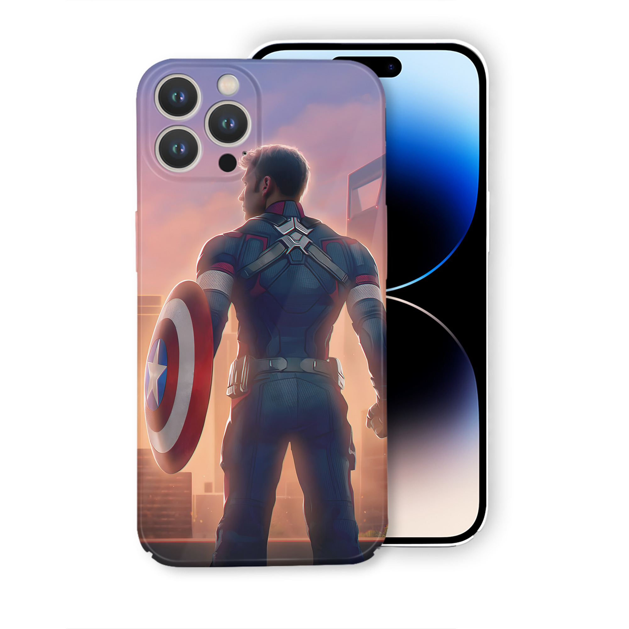 （画像用） アベンジャーズ The Avengers 【iPhone 14シリーズ対応】ハードケース